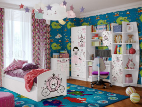 Детская комната Юниор-2 Принцесса в Добрянке - dobryanka.magazinmebel.ru | фото