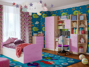 Детская комната Юниор-2 Сиреневый в Добрянке - dobryanka.magazinmebel.ru | фото - изображение 1