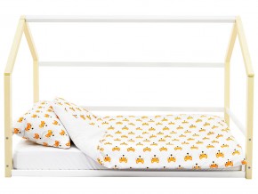 Детская кровать-домик Монтессори Svogen бежево-белый в Добрянке - dobryanka.magazinmebel.ru | фото - изображение 7