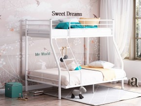Двухъярусная кровать Гранада-2 140 белая в Добрянке - dobryanka.magazinmebel.ru | фото