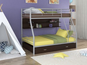 Двухъярусная кровать Гранада 2 ПЯ Серая в Добрянке - dobryanka.magazinmebel.ru | фото