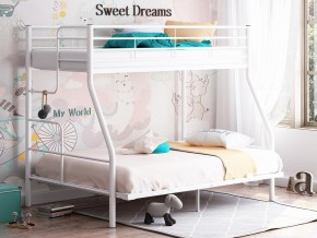 Двухъярусная кровать Гранада-3 140 белый в Добрянке - dobryanka.magazinmebel.ru | фото - изображение 1