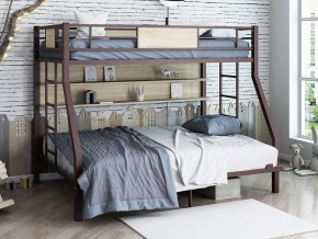 Двухъярусная кровать Гранада П 140 коричневый в Добрянке - dobryanka.magazinmebel.ru | фото