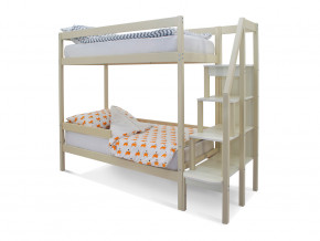 Двухъярусная кровать Svogen с бортиком бежевый в Добрянке - dobryanka.magazinmebel.ru | фото - изображение 1