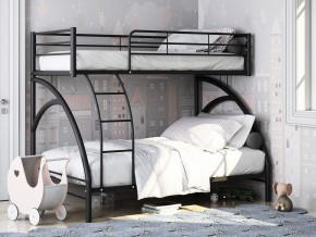 Двухъярусная кровать Виньола 2 Черная в Добрянке - dobryanka.magazinmebel.ru | фото
