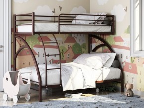 Двухъярусная кровать Виньола 2 Коричневая в Добрянке - dobryanka.magazinmebel.ru | фото