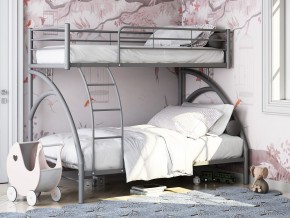 Двухъярусная кровать Виньола 2 Серая в Добрянке - dobryanka.magazinmebel.ru | фото - изображение 1