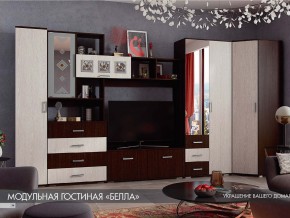 Гостиная Белла венге с угловым шкафом в Добрянке - dobryanka.magazinmebel.ru | фото