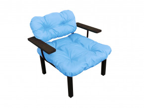 Кресло Дачное голубая подушка в Добрянке - dobryanka.magazinmebel.ru | фото