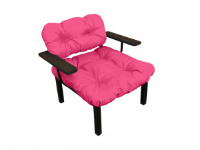 Кресло Дачное розовая подушка в Добрянке - dobryanka.magazinmebel.ru | фото - изображение 1