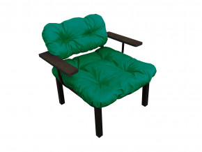 Кресло Дачное зелёная подушка в Добрянке - dobryanka.magazinmebel.ru | фото