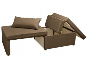 Кресло-кровать Милена рогожка brown в Добрянке - dobryanka.magazinmebel.ru | фото - изображение 3