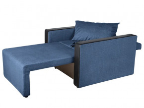 Кресло-кровать Милена с подлокотниками велюр синий в Добрянке - dobryanka.magazinmebel.ru | фото - изображение 2