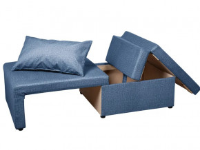 Кресло-кровать Милена велюр синий в Добрянке - dobryanka.magazinmebel.ru | фото - изображение 2