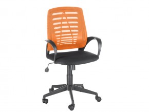 Кресло оператора Ирис стандарт оранжевый/черный в Добрянке - dobryanka.magazinmebel.ru | фото - изображение 1