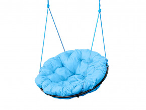 Кресло Папасан подвесное голубая подушка в Добрянке - dobryanka.magazinmebel.ru | фото