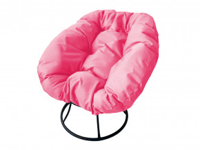 Кресло Пончик без ротанга розовая подушка в Добрянке - dobryanka.magazinmebel.ru | фото