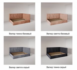 Кровать Вертикаль угловая 0.8 м с ортопедическим основанием в Добрянке - dobryanka.magazinmebel.ru | фото - изображение 6