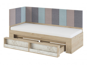 Кровать 0,8 с мягкими элементами 0,8 и 2,0 Алиса мод.1.3 в Добрянке - dobryanka.magazinmebel.ru | фото - изображение 2