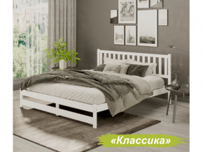 Кровать 2-х спальная Аист-8 Классика белый 1600х2000 мм в Добрянке - dobryanka.magazinmebel.ru | фото