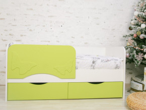Кровать Бабочка белый/салатовый софт в Добрянке - dobryanka.magazinmebel.ru | фото - изображение 1