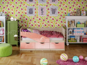 Кровать Бабочки 1600 Розовый металлик в Добрянке - dobryanka.magazinmebel.ru | фото - изображение 1