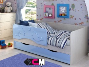 Кровать детская Алиса КР 812 голубая 1600 в Добрянке - dobryanka.magazinmebel.ru | фото - изображение 1
