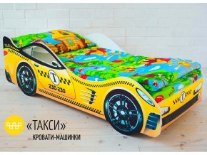 Кровать детская машина Такси в Добрянке - dobryanka.magazinmebel.ru | фото - изображение 1