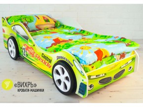 Кровать детская машина Вихрь в Добрянке - dobryanka.magazinmebel.ru | фото - изображение 2