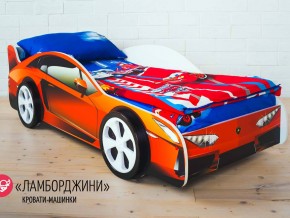 Кровать детская машинка Ламборджини в Добрянке - dobryanka.magazinmebel.ru | фото - изображение 2