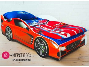 Кровать детская машинка Мерседес в Добрянке - dobryanka.magazinmebel.ru | фото