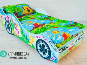 Кровать детская машинка Принцесса в Добрянке - dobryanka.magazinmebel.ru | фото
