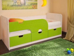 Кровать детская Минима лайм в Добрянке - dobryanka.magazinmebel.ru | фото