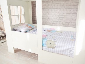 Кровать детская Теремок без ящика белая в Добрянке - dobryanka.magazinmebel.ru | фото - изображение 2