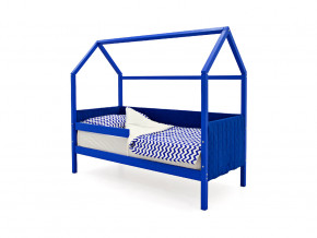 Кровать-домик мягкий Svogen с бортиком синий в Добрянке - dobryanka.magazinmebel.ru | фото - изображение 1