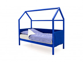 Кровать-домик мягкий Svogen синий в Добрянке - dobryanka.magazinmebel.ru | фото