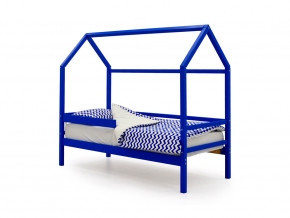 Кровать-домик Svogen с бортиком синий в Добрянке - dobryanka.magazinmebel.ru | фото