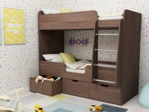 Кровать двухъярусная Малыш двойняшка бодега в Добрянке - dobryanka.magazinmebel.ru | фото