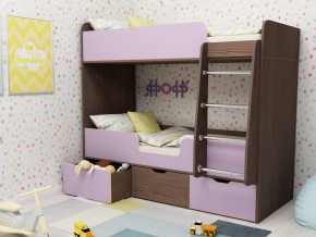 Кровать двухъярусная Малыш двойняшка бодега-ирис в Добрянке - dobryanka.magazinmebel.ru | фото - изображение 1