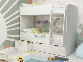 Кровать двухъярусная Малыш двойняшка винтерберг-феритейл в Добрянке - dobryanka.magazinmebel.ru | фото