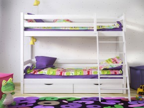 Кровать двухъярусная Сонечка с ящиками и лестницей в Добрянке - dobryanka.magazinmebel.ru | фото - изображение 2