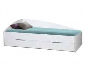 Кровать Фея-3 асимметричная 1900х800 белый в Добрянке - dobryanka.magazinmebel.ru | фото - изображение 1