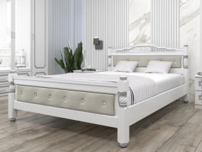 Кровать Карина-11 1400 Белый жемчуг в Добрянке - dobryanka.magazinmebel.ru | фото - изображение 1