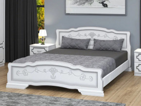 Кровать Карина-6 1800 Белый жемчуг в Добрянке - dobryanka.magazinmebel.ru | фото - изображение 1