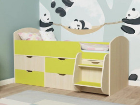 Кровать Малыш-7 Дуб-лайм в Добрянке - dobryanka.magazinmebel.ru | фото - изображение 1