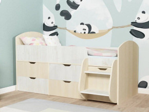 Кровать Малыш-7 Дуб-Винтерберг в Добрянке - dobryanka.magazinmebel.ru | фото