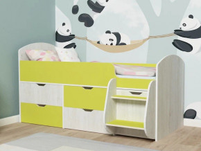 Кровать Малыш-7 Винтербер-Лайм в Добрянке - dobryanka.magazinmebel.ru | фото