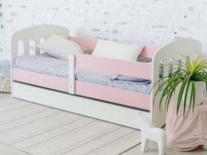 Кровать Малыш с ящиком розовый в Добрянке - dobryanka.magazinmebel.ru | фото