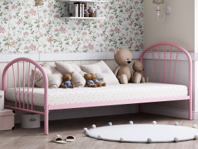 Кровать металлическая Эвора Розовый в Добрянке - dobryanka.magazinmebel.ru | фото