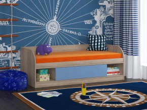 Кровать Соня 4 сонома-голубой в Добрянке - dobryanka.magazinmebel.ru | фото - изображение 1